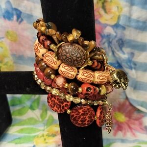Artisan Earthy Tones Bracelet